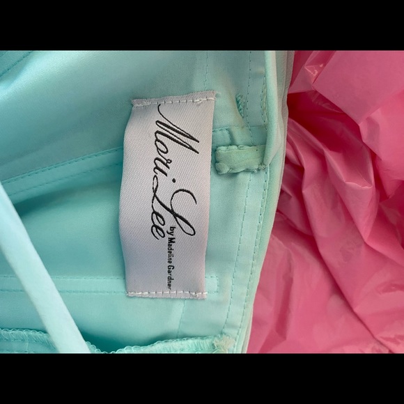 Mint bridesmaid dress - Picture 2 of 8